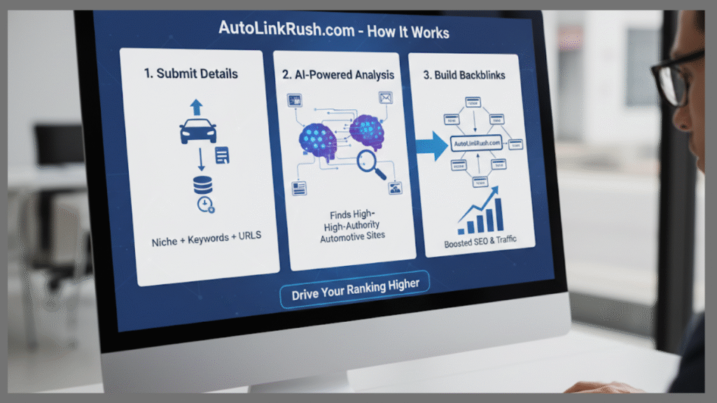 How AutoLinkRush.com Works