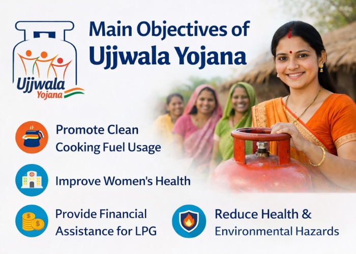 उज्ज्वला योजना के मुख्य उद्देश्य