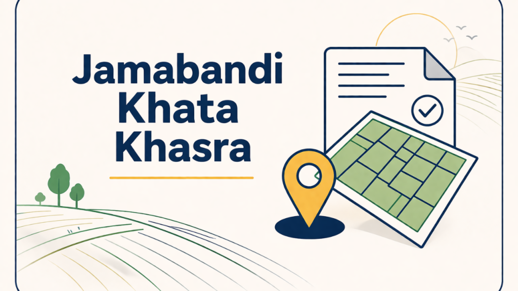 Jamabandi Khata Khasra