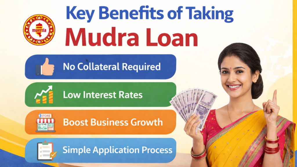 मुद्रा लोन लेने के फायदे